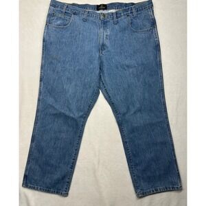 RedHead Mens Classic Fit Denim Jeans Blue Medium Wash 44x30‎ NWT 9046-A